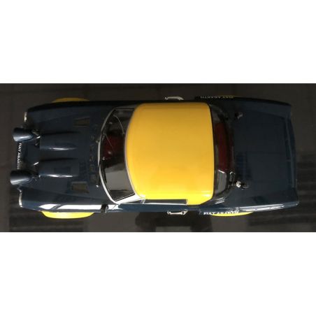 DISC.. FIAT 124 Abarth Rally Blue-Yellow RTR