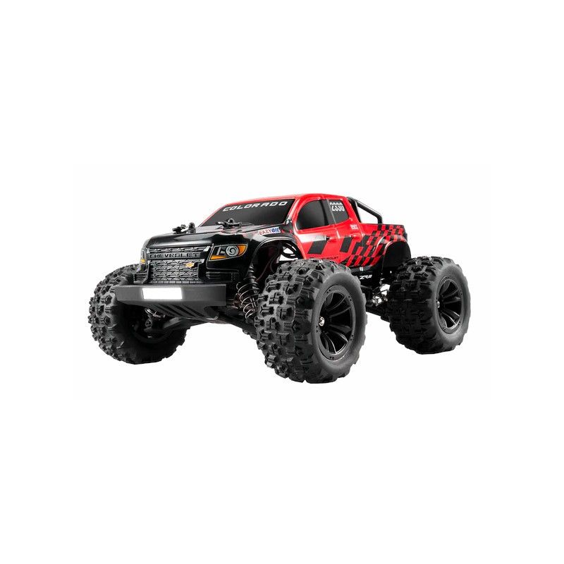 Chevrolet Colorado 1/18 Brushless monster truck RTR - Red