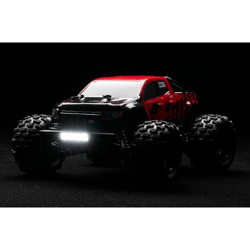 Chevrolet Colorado 1/18 Brushless monster truck RTR - Red
