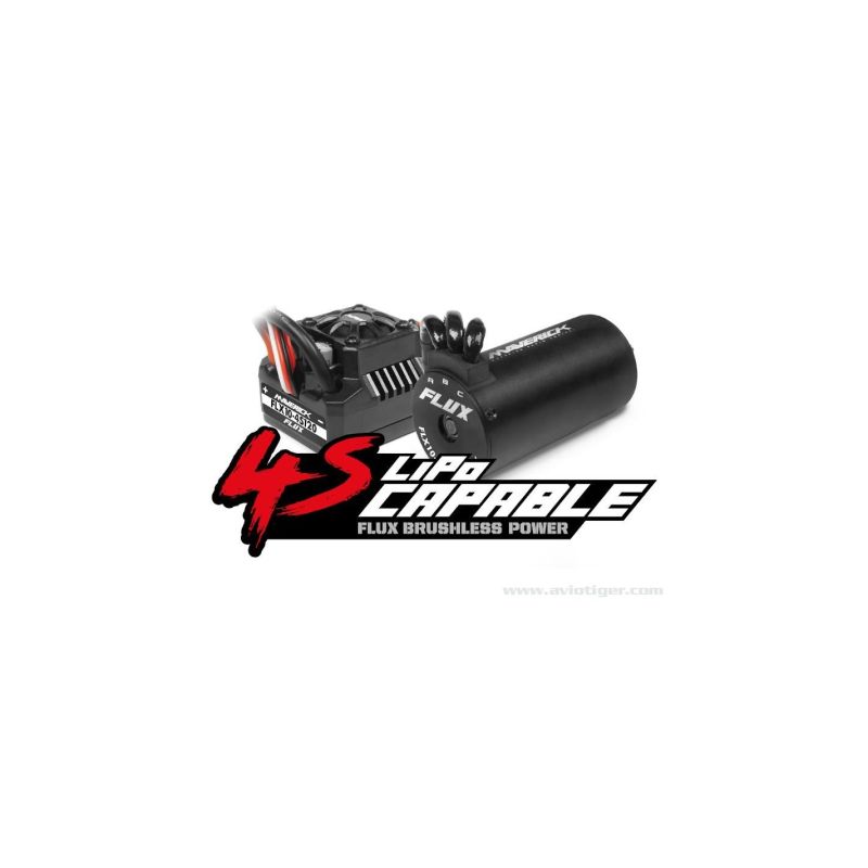 QUANTUM R FLUX 4S 4X4 GRIS | Ventedemodelisme.fr