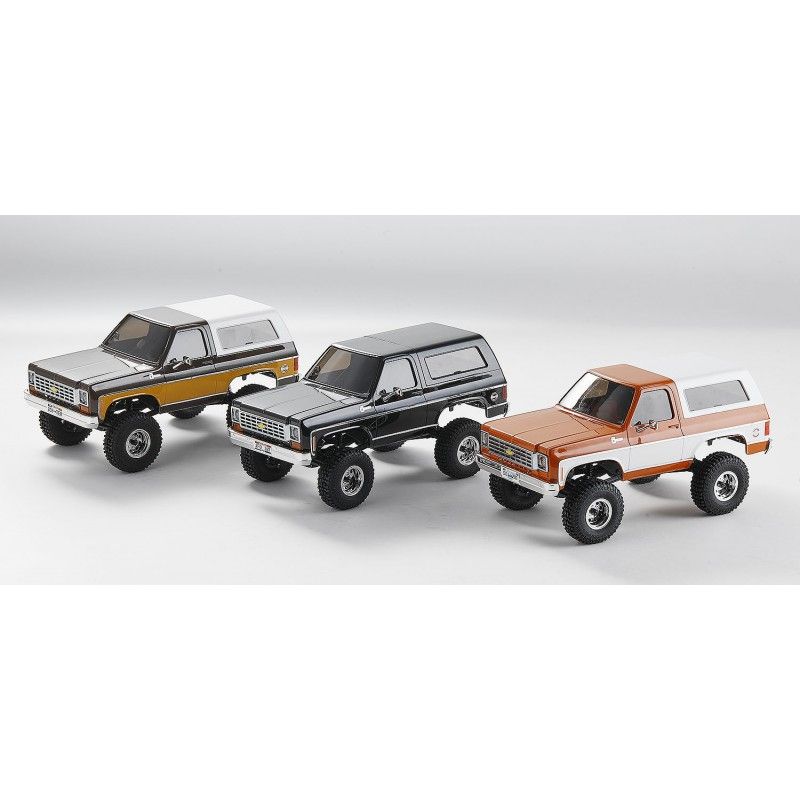 1/24 Chevrolet K5 blazer FCX24 Crawler RTR kit - Brown | Ventedemodelisme.fr