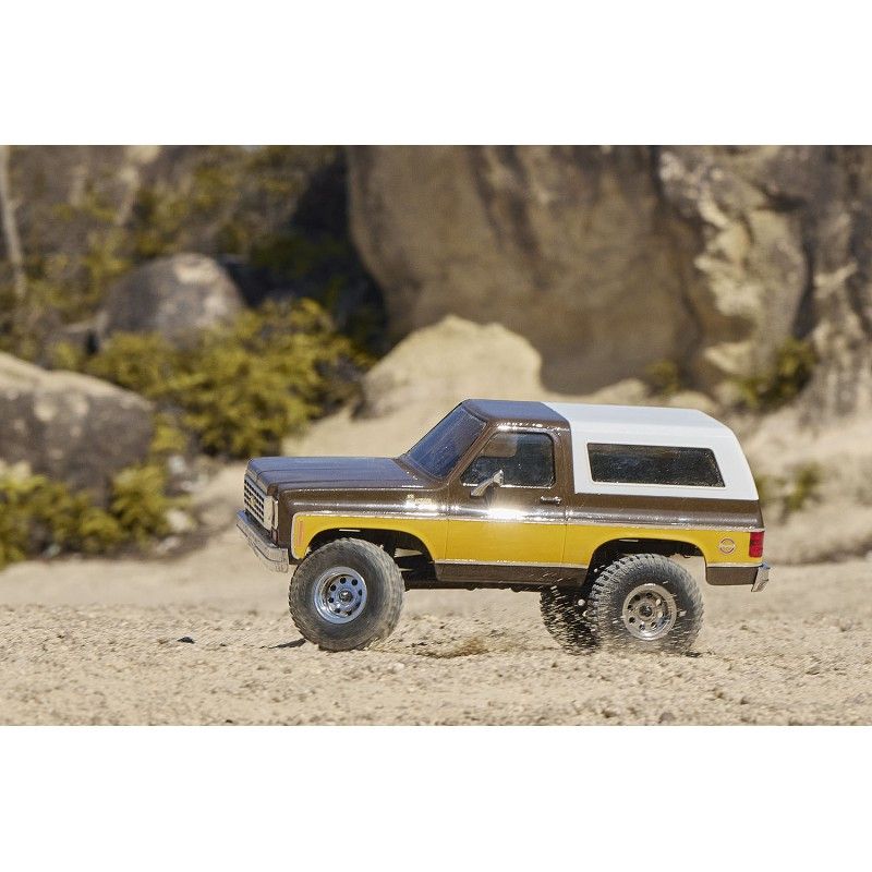 1/24 Chevrolet K5 blazer FCX24 Crawler RTR kit - Brown | Ventedemodelisme.fr