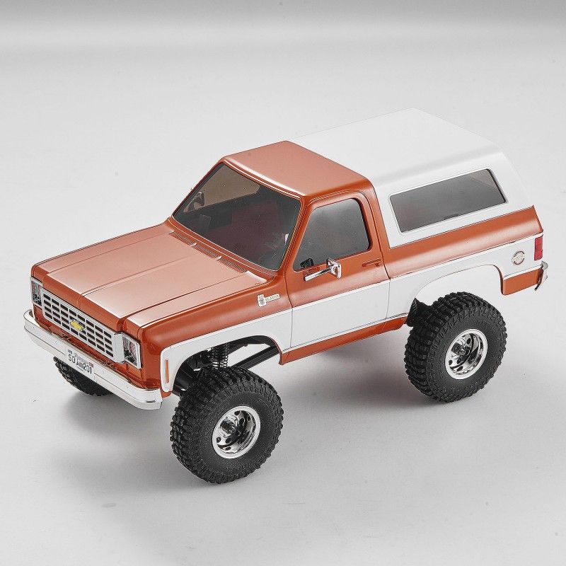 1/24 Chevrolet K5 blazer FCX24 Crawler RTR kit - Orange | Ventedemodelisme.fr