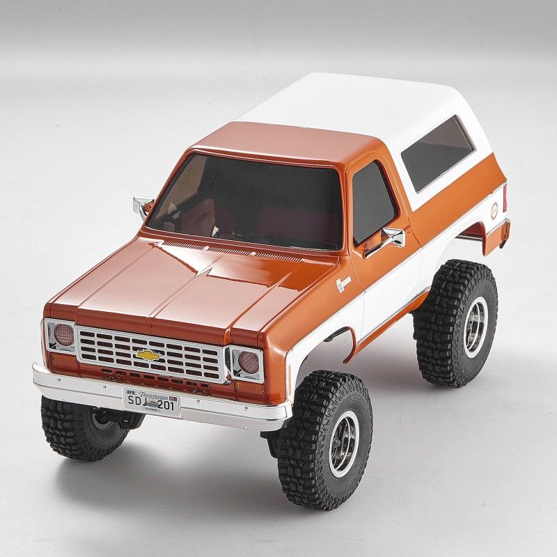 1/24 Chevrolet K5 blazer FCX24 Crawler RTR kit - Orange | Ventedemodelisme.fr