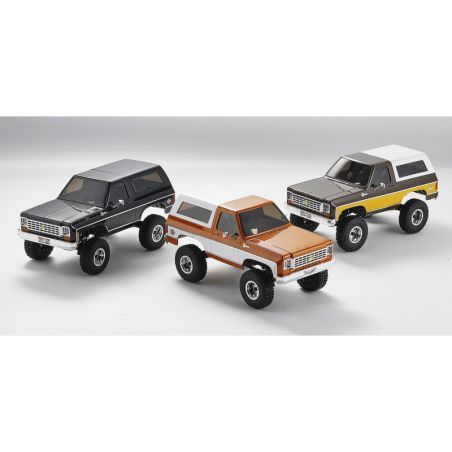 1/24 Chevrolet K5 blazer FCX24 Crawler RTR kit - Black | Ventedemodelisme.fr