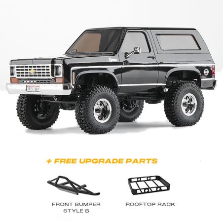 1/24 Chevrolet K5 blazer FCX24 Crawler RTR kit - Black | Ventedemodelisme.fr