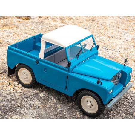1/12 Land Rover Series II scaler RTR car kit - Blue | Ventedemodelisme.fr