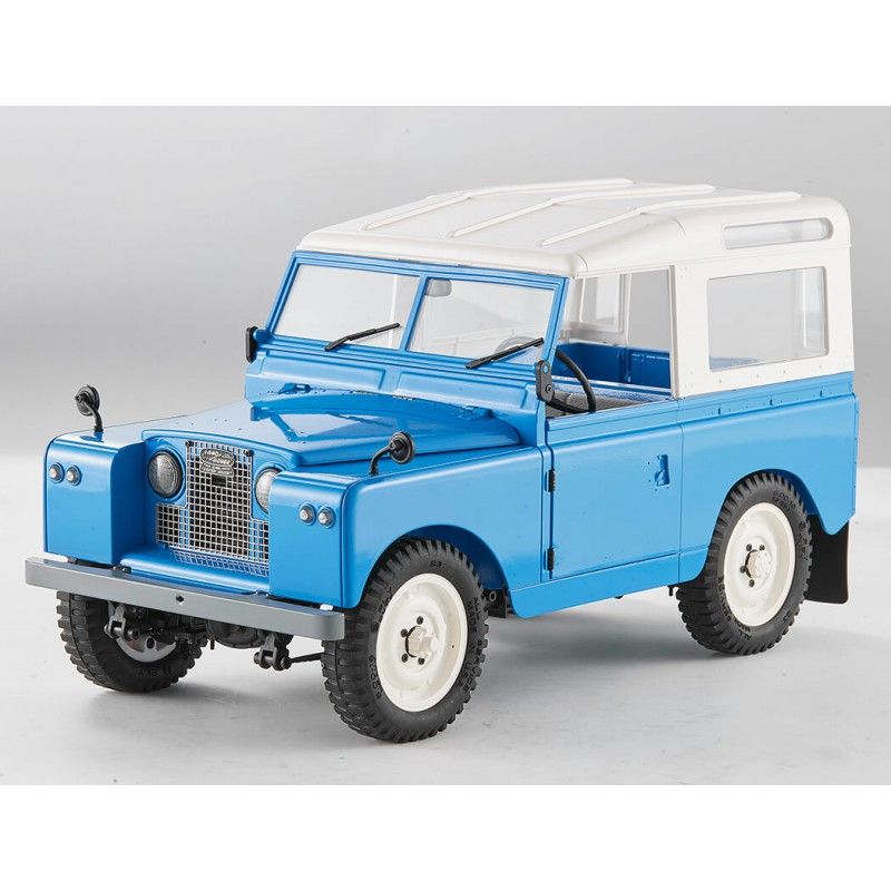 1/12 Land Rover Series II scaler RTR car kit - Blue | Ventedemodelisme.fr