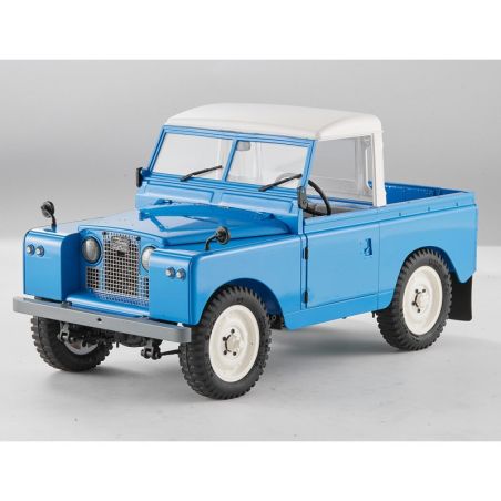 1/12 Land Rover Series II scaler RTR car kit - Blue | Ventedemodelisme.fr