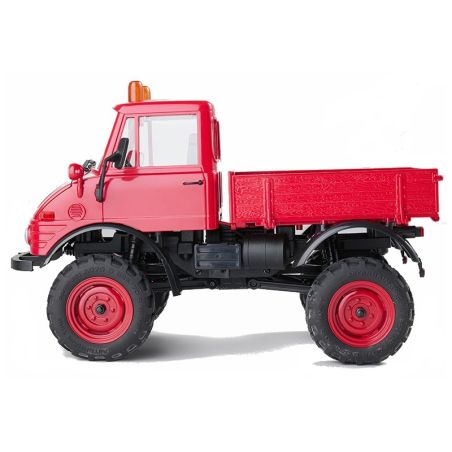 1/24 Unimog FCX24 crawler RTR car kit - Red | Ventedemodelisme.fr