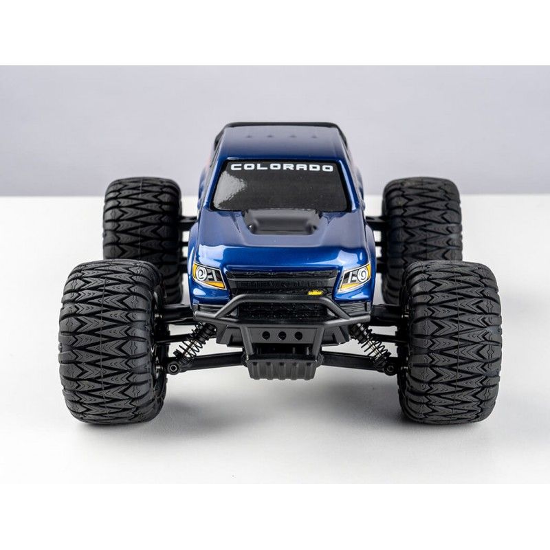 1/24 Chevrolet Colorado FMT24 Monster truck RTR car kit - Blue | Ventedemodelisme.fr