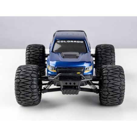 1/24 Chevrolet Colorado FMT24 Monster truck RTR car kit - Blue | Ventedemodelisme.fr