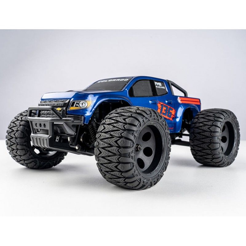 1/24 Chevrolet Colorado FMT24 Monster truck RTR car kit - Blue