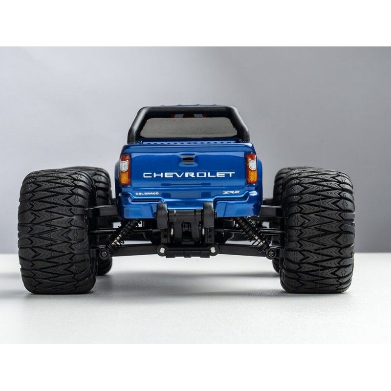 1/24 Chevrolet Colorado FMT24 Monster truck RTR car kit - Blue | Ventedemodelisme.fr