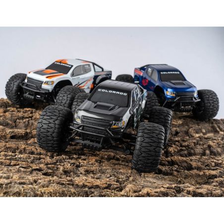 1/24 Chevrolet Colorado FMT24 Monster truck RTR car kit - Blue | Ventedemodelisme.fr