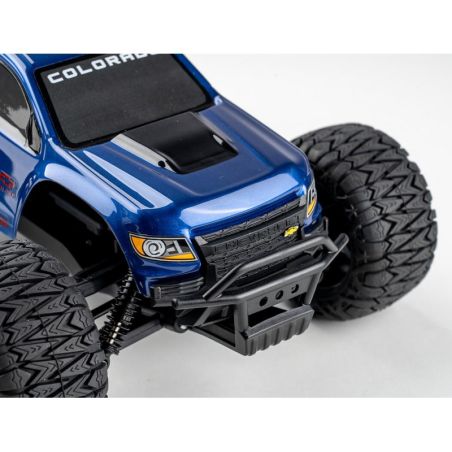 1/24 Chevrolet Colorado FMT24 Monster truck RTR car kit - Blue | Ventedemodelisme.fr
