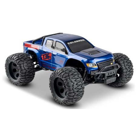 1/24 Chevrolet Colorado FMT24 Monster truck RTR car kit - Blue | Ventedemodelisme.fr