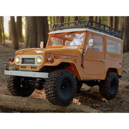 1/10 Toyota Land cruiser FJ40 scaler ARTR kit (RS version) - Yellow | Ventedemodelisme.fr