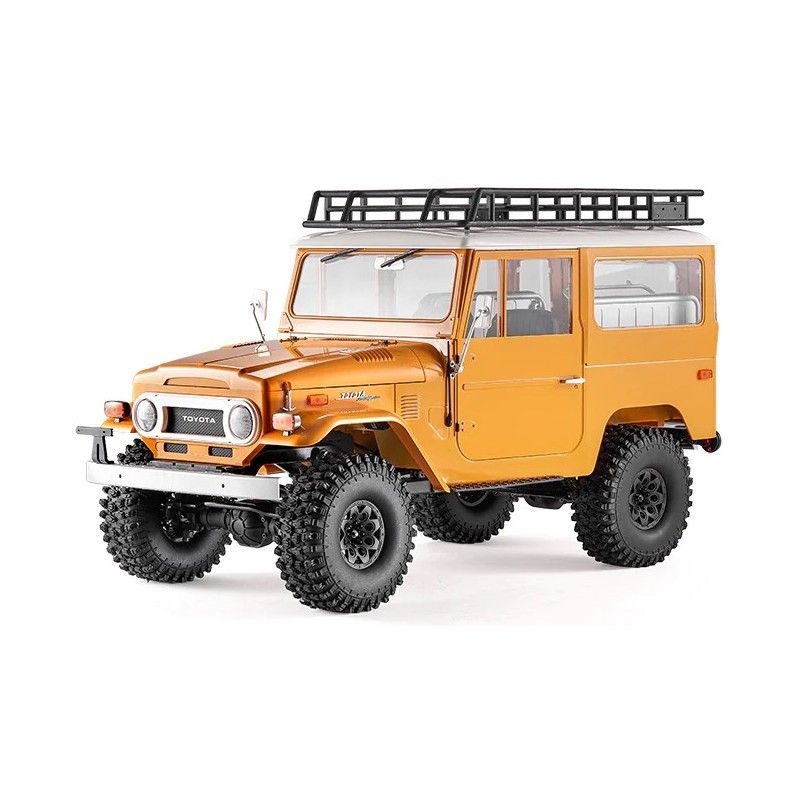 1/10 Toyota Land cruiser FJ40 scaler ARTR kit (RS version) - Yellow | Ventedemodelisme.fr