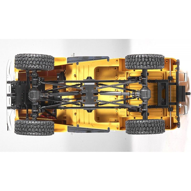 1/10 Toyota Land cruiser FJ40 scaler ARTR kit (RS version) - Yellow | Ventedemodelisme.fr