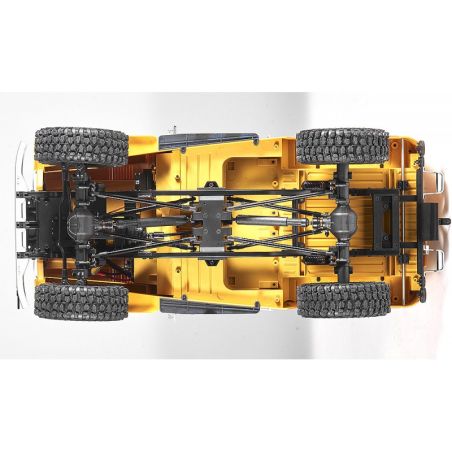 1/10 Toyota Land cruiser FJ40 scaler ARTR kit (RS version) - Yellow | Ventedemodelisme.fr