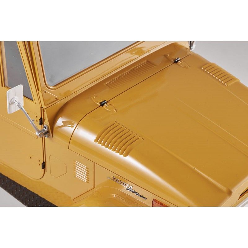 1/10 Toyota Land cruiser FJ40 scaler ARTR kit (RS version) - Yellow | Ventedemodelisme.fr