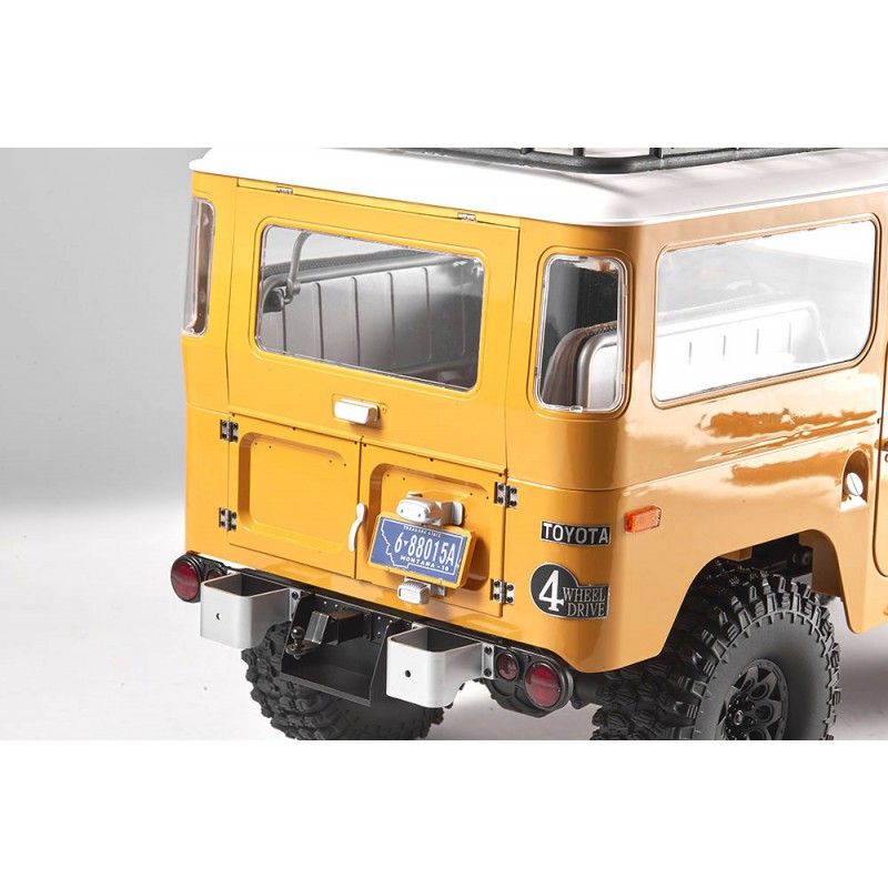 1/10 Toyota Land cruiser FJ40 scaler ARTR kit (RS version) - Yellow | Ventedemodelisme.fr