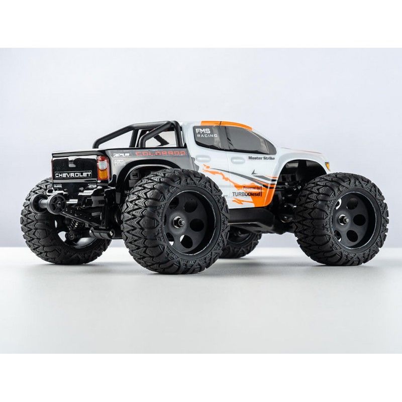 1/24 Chevrolet Colorado FMT24 Monster truck RTR car kit - White | Ventedemodelisme.fr
