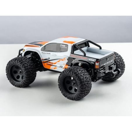 1/24 Chevrolet Colorado FMT24 Monster truck RTR car kit - White | Ventedemodelisme.fr