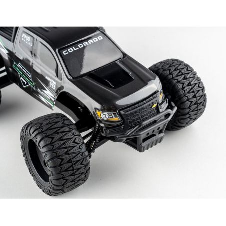 1/24 Chevrolet Colorado FMT24 Monster truck RTR car kit - Black | Ventedemodelisme.fr