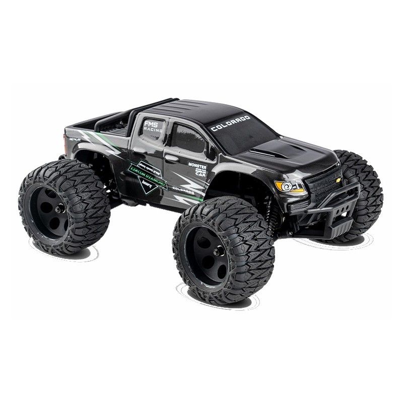1/24 Chevrolet Colorado FMT24 Monster truck RTR car kit - Black | Ventedemodelisme.fr