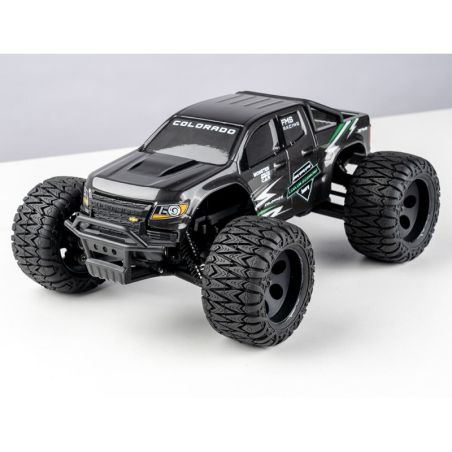 1/24 Chevrolet Colorado FMT24 Monster truck RTR car kit - Black | Ventedemodelisme.fr