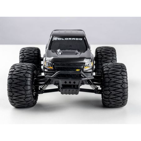 1/24 Chevrolet Colorado FMT24 Monster truck RTR car kit - Black | Ventedemodelisme.fr