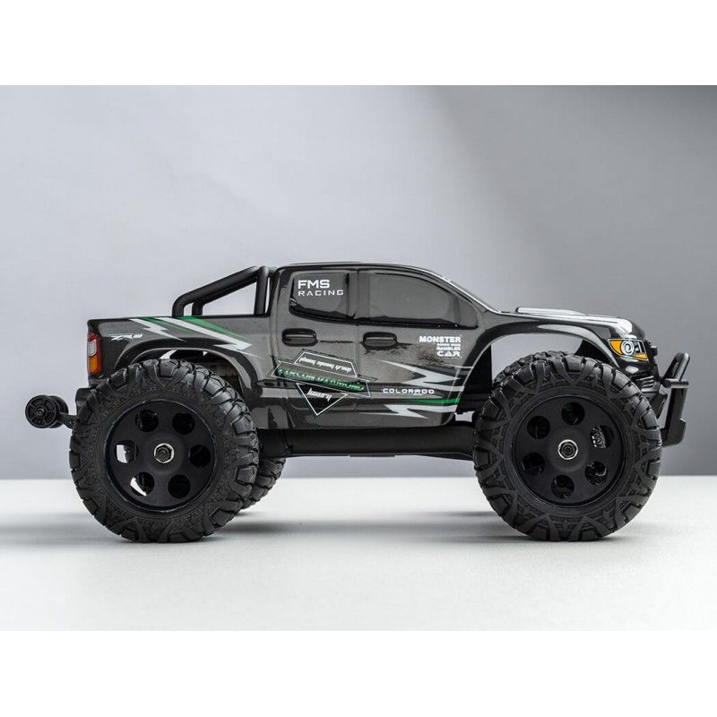 1/24 Chevrolet Colorado FMT24 Monster truck RTR car kit - Black | Ventedemodelisme.fr