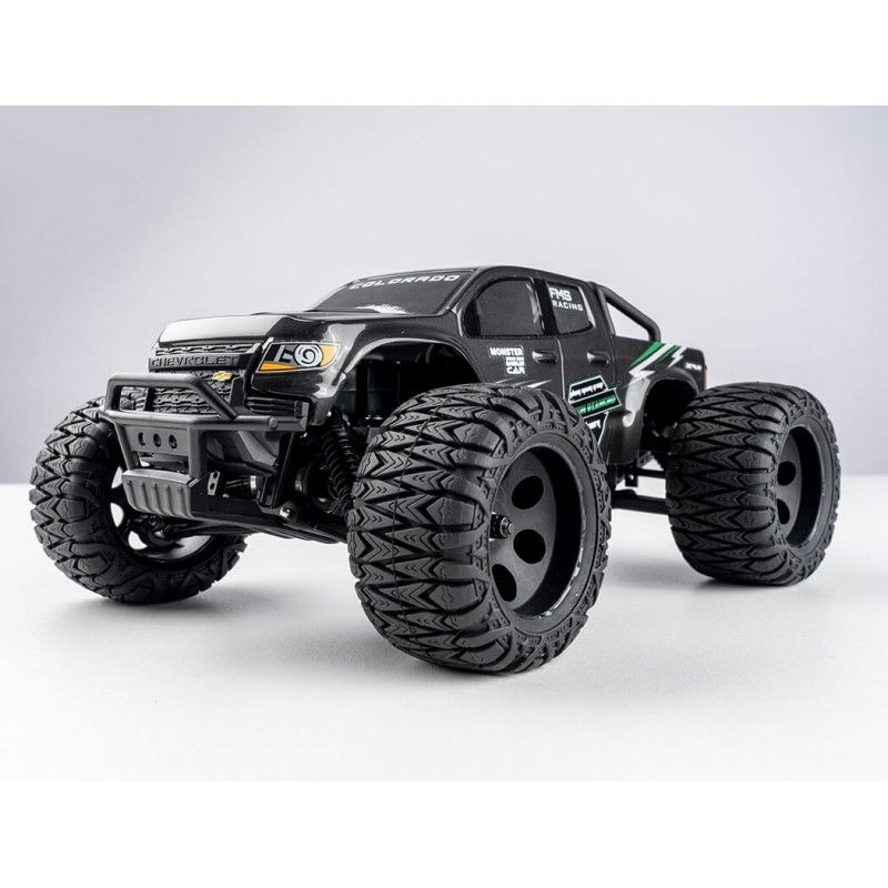 1/24 Chevrolet Colorado FMT24 Monster truck RTR car kit - Black | Ventedemodelisme.fr