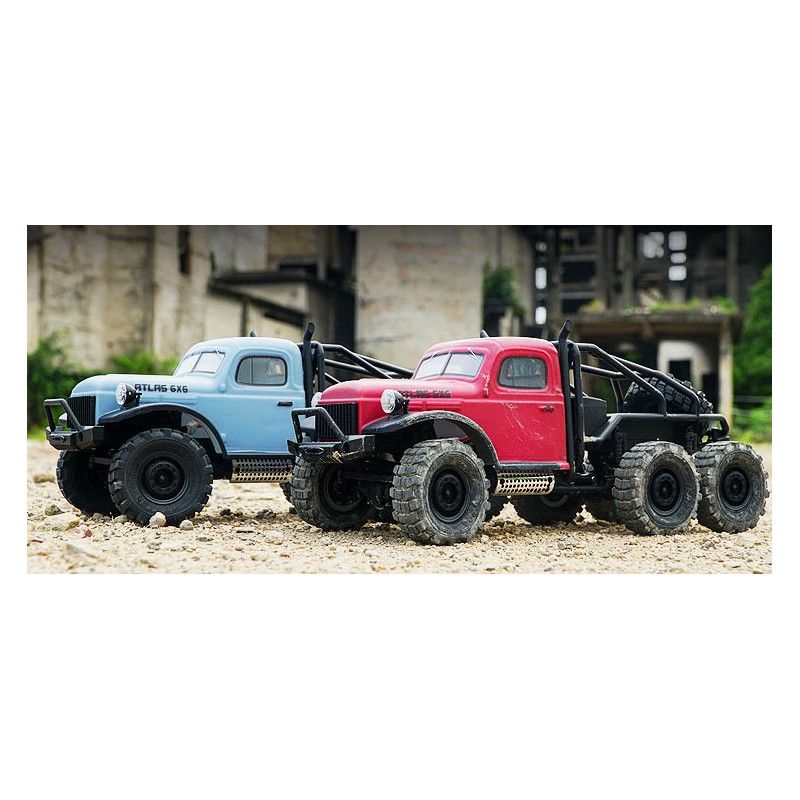 DISC.. 1/18 Atlas scaler RTR car kit - Red