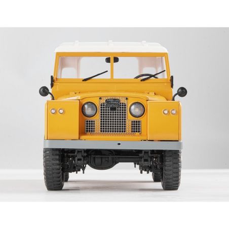 1/12 Land Rover Series II scaler RTR car kit - Yellow | Ventedemodelisme.fr
