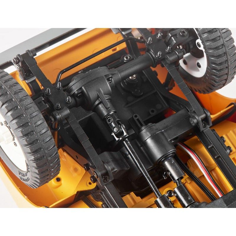 1/12 Land Rover Series II scaler RTR car kit - Yellow | Ventedemodelisme.fr