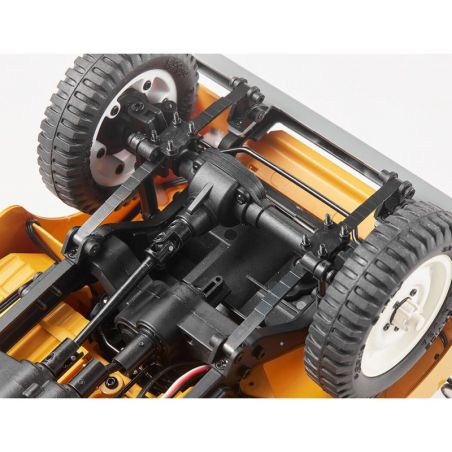 1/12 Land Rover Series II scaler RTR car kit - Yellow | Ventedemodelisme.fr