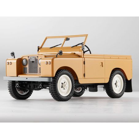 1/12 Land Rover Series II scaler RTR car kit - Yellow | Ventedemodelisme.fr