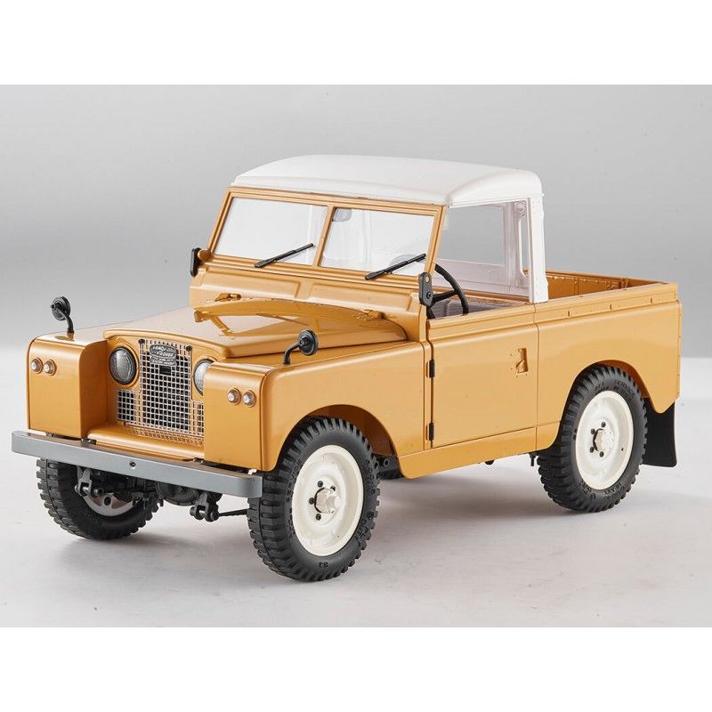 1/12 Land Rover Series II scaler RTR car kit - Yellow | Ventedemodelisme.fr