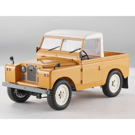 1/12 Land Rover Series II scaler RTR car kit - Yellow | Ventedemodelisme.fr