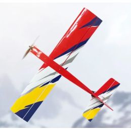 Avion OMPHOBBY Challenger Rouge env 1,25m PNP