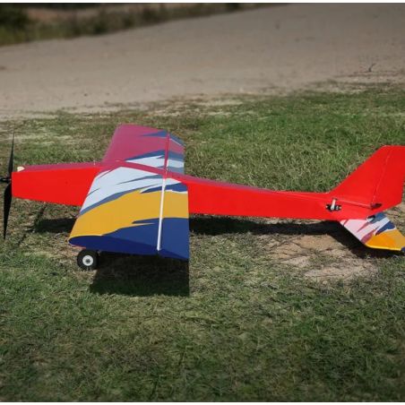 Avion OMPHOBBY Challenger Rouge env 1,25m PNP