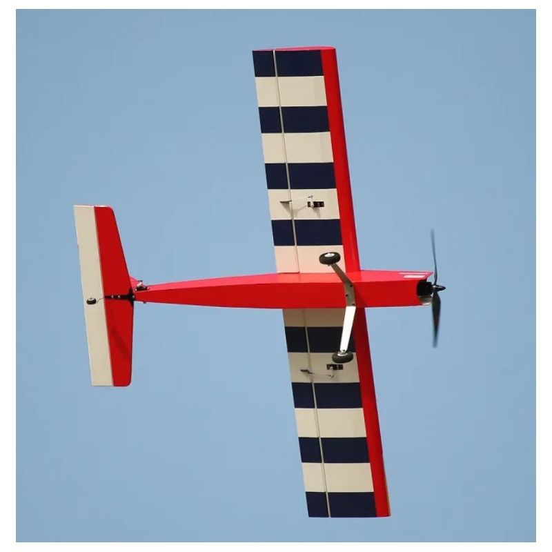 Avion OMPHOBBY Challenger Rouge env 1,25m PNP