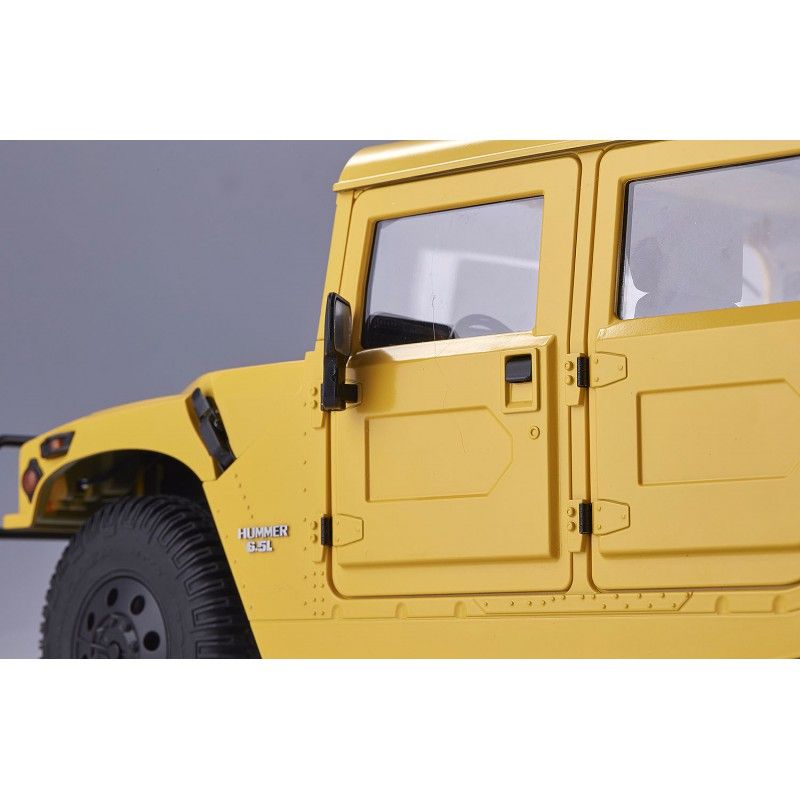 1/12 Hummer H1 scaler RTR car kit - Yellow | Ventedemodelisme.fr
