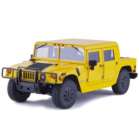 1/12 Hummer H1 scaler RTR car kit - Yellow | Ventedemodelisme.fr