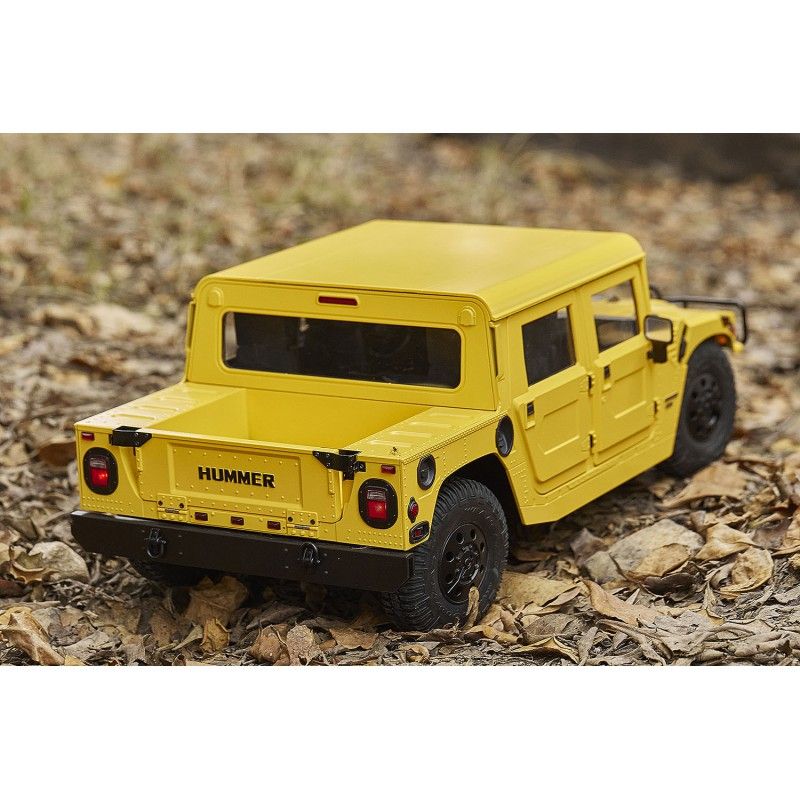 1/12 Hummer H1 scaler RTR car kit - Yellow | Ventedemodelisme.fr