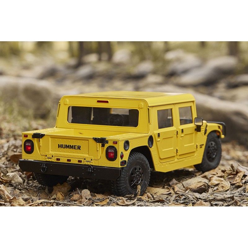 1/12 Hummer H1 scaler RTR car kit - Yellow | Ventedemodelisme.fr
