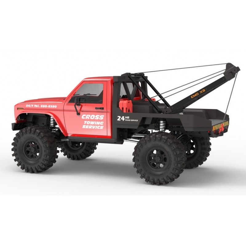 Crawling kit - EMO X3 1/8 RTR kit (Metallic Red)
